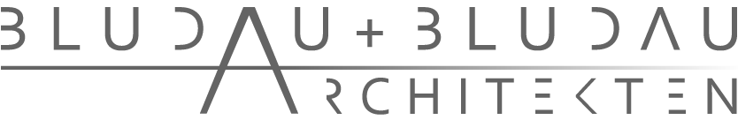 Bludau+Bludau Architekten Logo grau footer